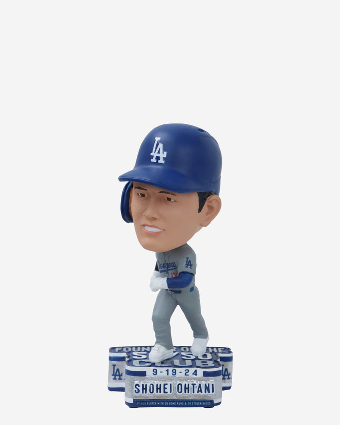 Shohei Ohtani Los Angeles Dodgers 50 Home Runs & 50 Stolen Bases Mini Bighead Bobblehead  FOCO - FOCO.com