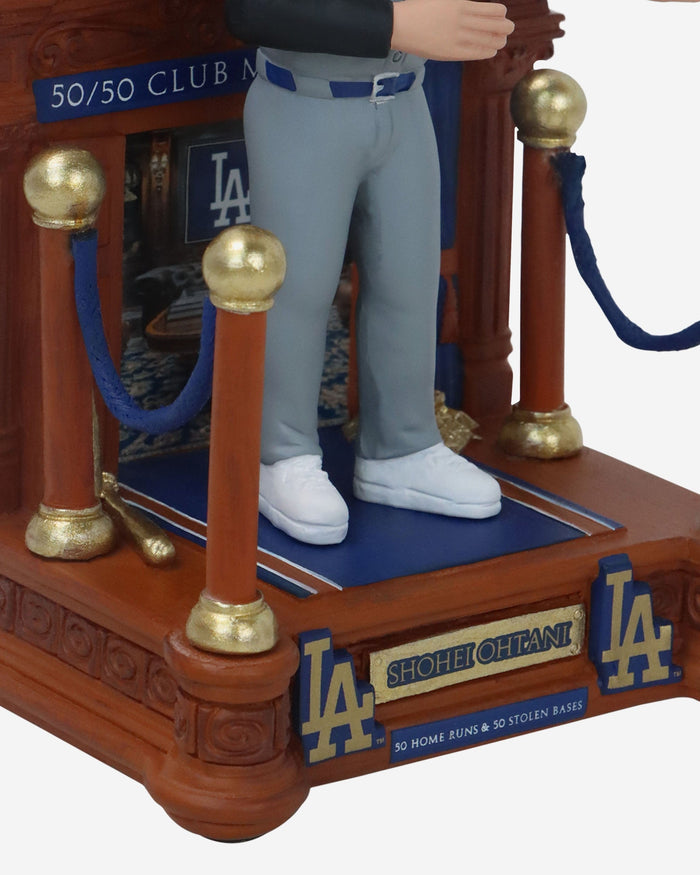 Shohei Ohtani Los Angeles Dodgers 50 Home Runs & 50 Stolen Bases 50/50 Club Entry Bobblehead FOCO - FOCO.com