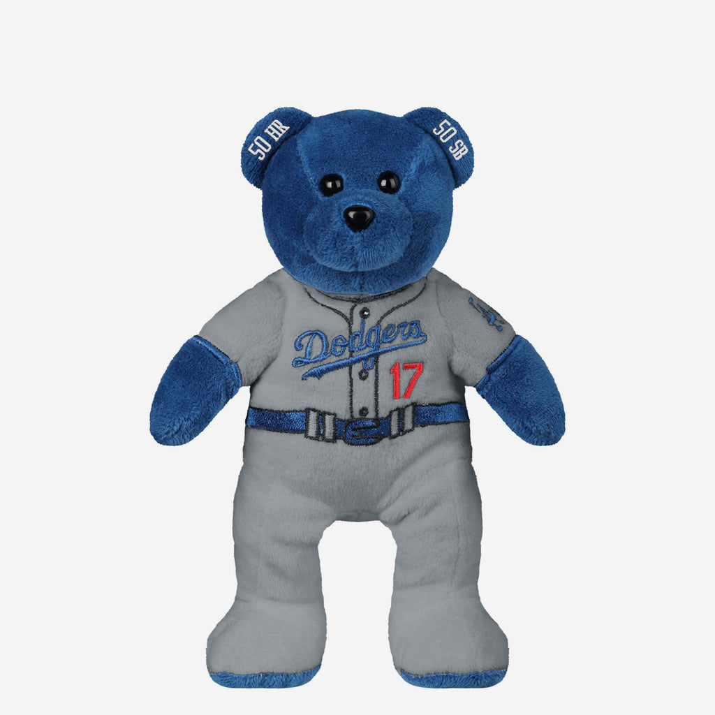 Shohei Ohtani Los Angeles Dodgers 50 Home Runs & 50 Stolen Bases Team Beans Player Embroidered Bear FOCO - FOCO.com