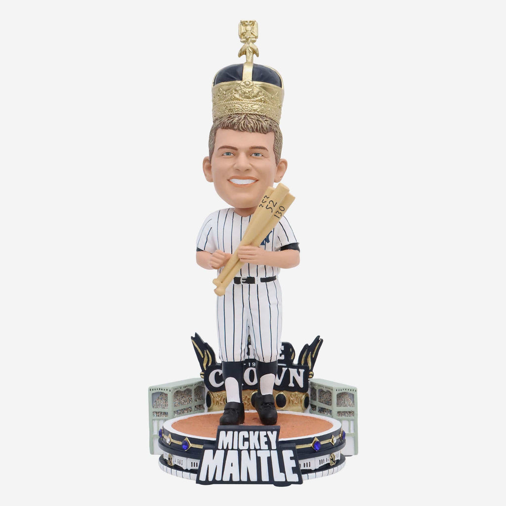 Mickey Mantle New York Yankees 1956 Triple Crown Bobblehead FOCO - FOCO.com