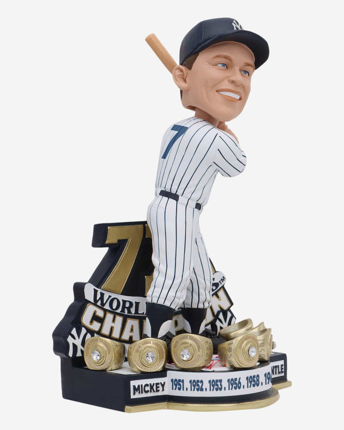 Mickey Mantle New York Yankees 7X World Series Champion Bobblehead FOCO - FOCO.com