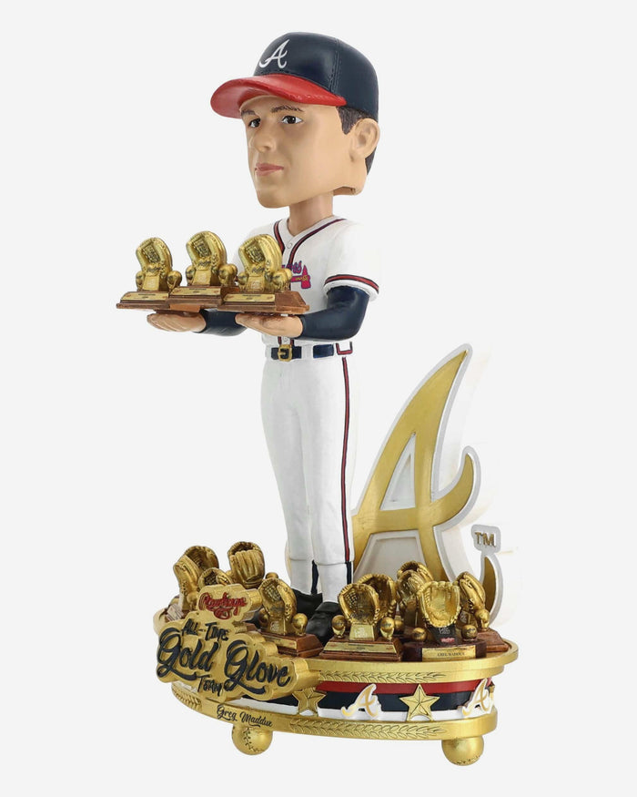 Greg Maddux Atlanta Braves All-Time Gold Glove Team Bobblehead FOCO - FOCO.com