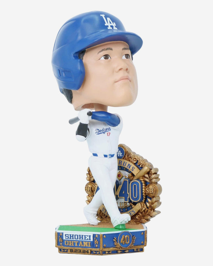 Shohei Ohtani Los Angeles Dodgers 40 Home Runs & 40 Stolen Bases Bighead Bobblehead FOCO - FOCO.com