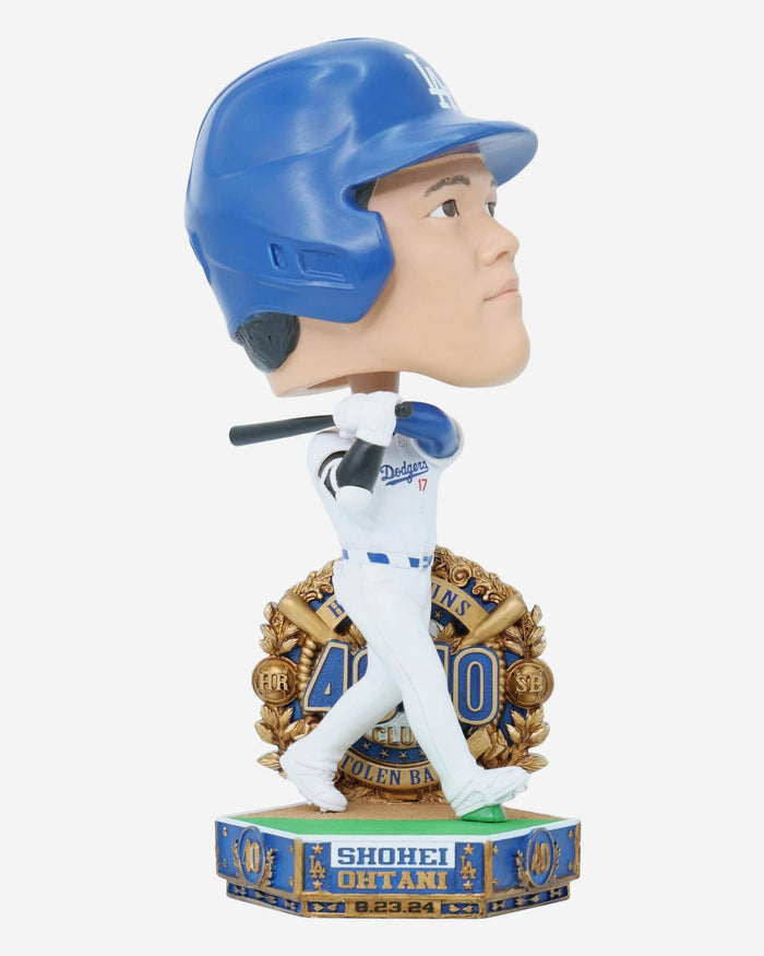 Shohei Ohtani Los Angeles Dodgers 40 Home Runs & 40 Stolen Bases Bighead Bobblehead FOCO - FOCO.com