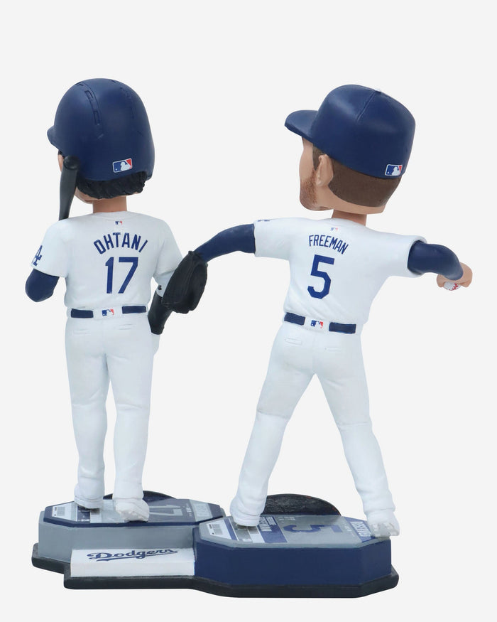 Shohei Ohtani & Freddie Freeman Los Angeles Dodgers Bobblemate Dual Bobblehead FOCO - FOCO.com