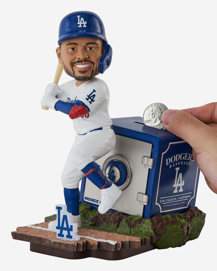 Mookie Betts Los Angeles Dodgers Bank Bobblehead Officially Licensed by MLB
