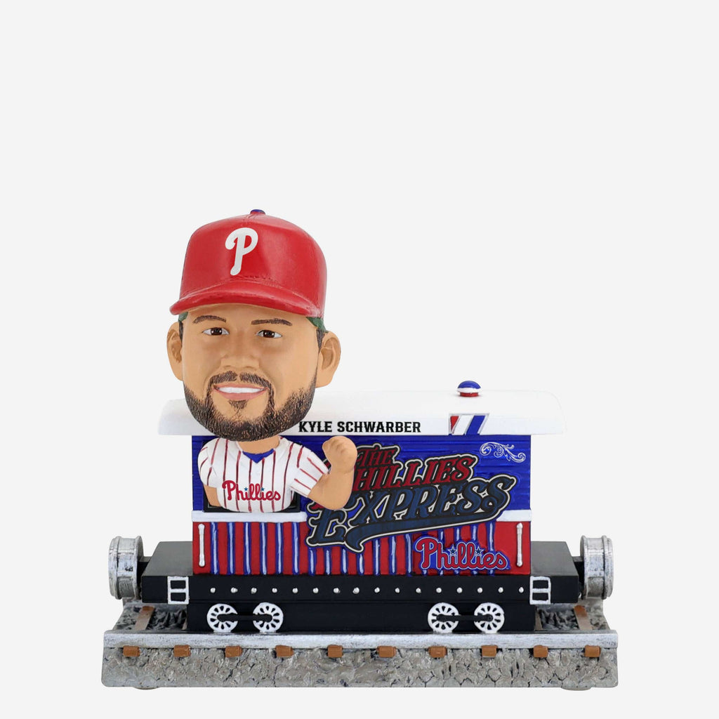 Kyle Schwarber Philadelphia Phillies Express Train Bobblehead FOCO - FOCO.com