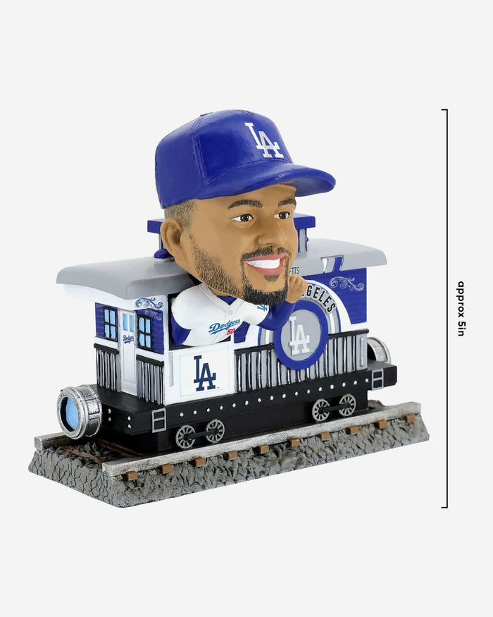 Mookie Betts Los Angeles Dodgers Express Train Bobblehead FOCO - FOCO.com
