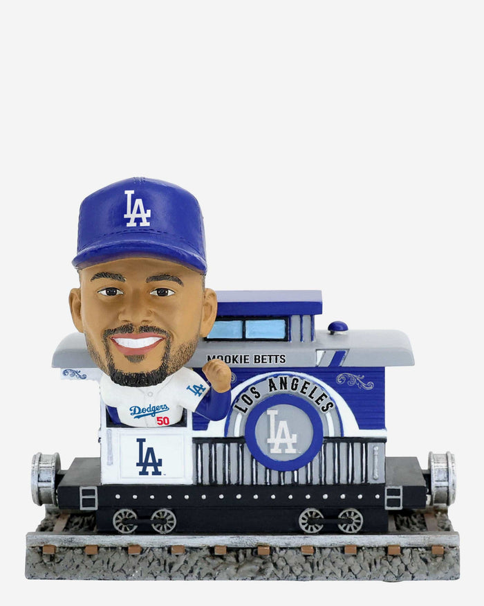 Mookie Betts Los Angeles Dodgers Express Train Bobblehead FOCO - FOCO.com