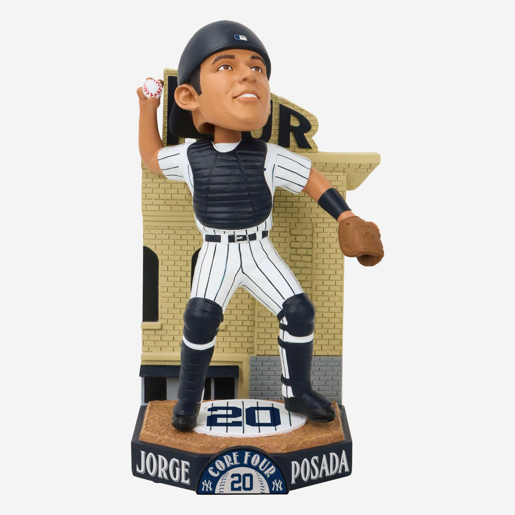 Jorge Posada New York Yankees Core Four Bobblehead FOCO - FOCO.com