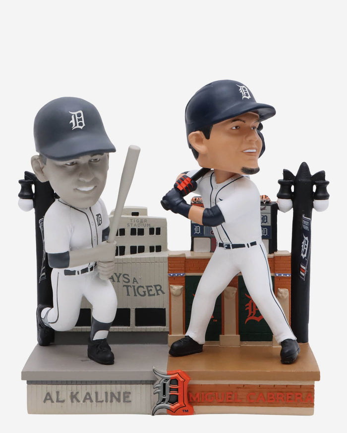 Al Kaline & Miguel Cabrera Detroit Tigers Then and Now Bobblehead FOCO - FOCO.com