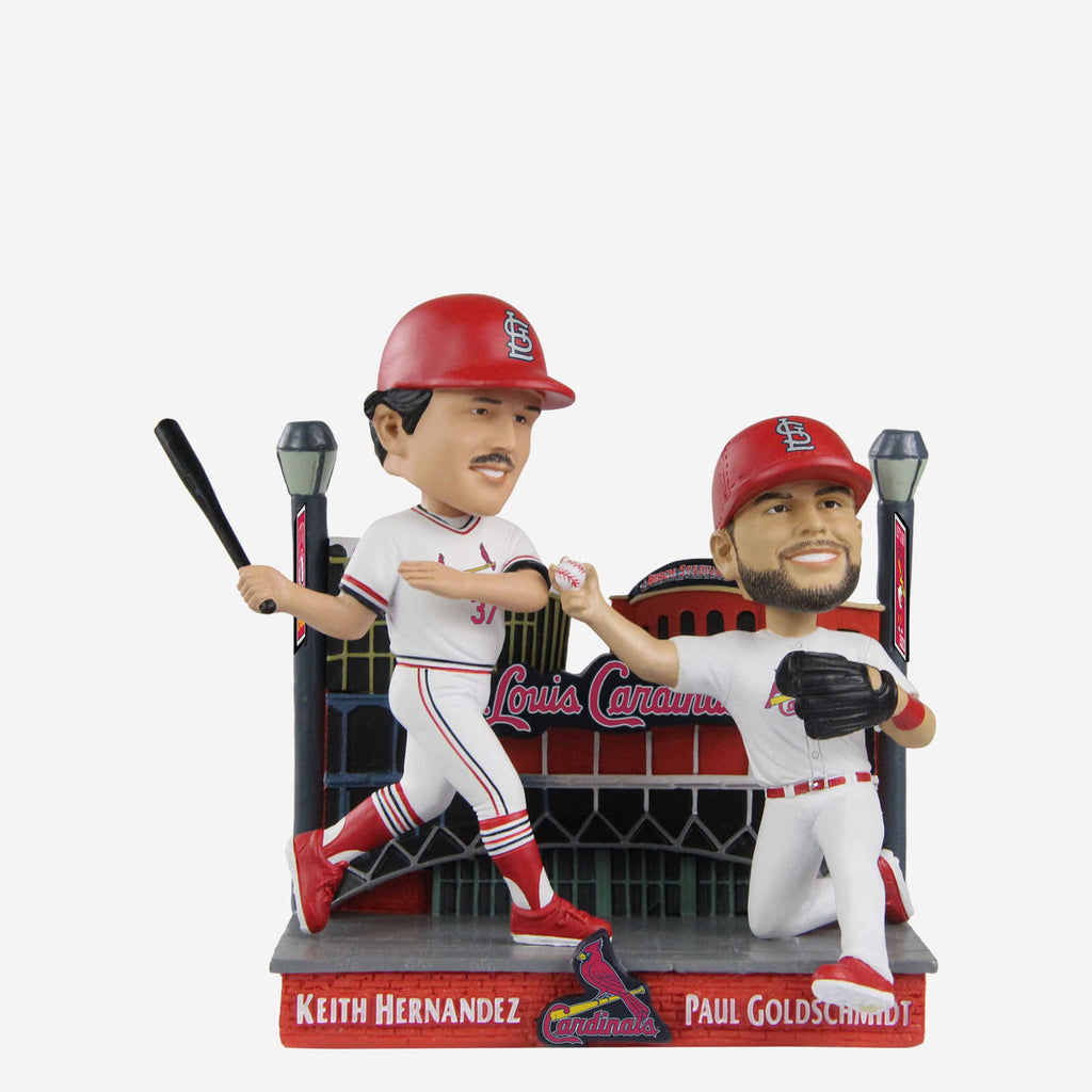 Keith Hernandez & Paul Goldschmidt St Louis Cardinals Then and Now Bobblehead FOCO - FOCO.com