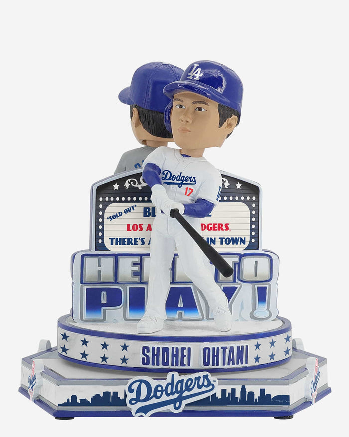 Shohei Ohtani Los Angeles Dodgers Dual Spinning Bobblehead FOCO - FOCO.com