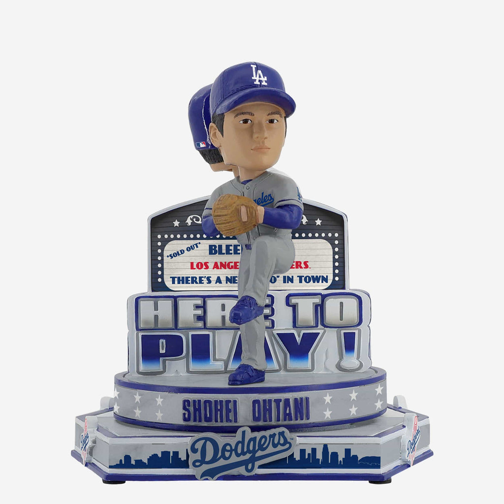 Shohei Ohtani Los Angeles Dodgers Dual Spinning Bobblehead FOCO - FOCO.com