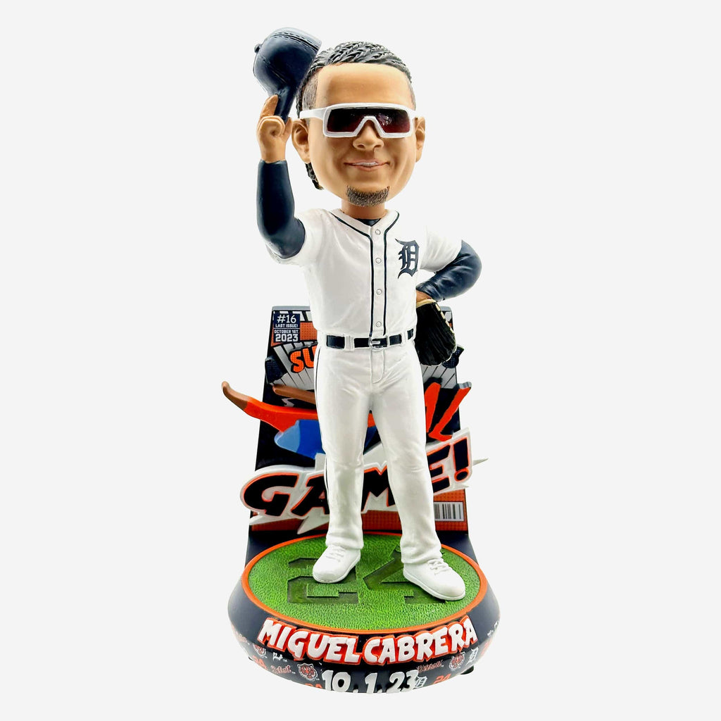 Miguel Cabrera Detroit Tigers Farewell Bobblehead FOCO - FOCO.com