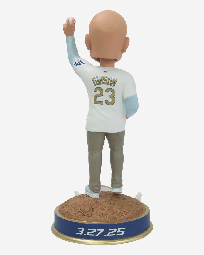 Kirk Gibson Los Angeles Dodgers 2025 Opening Day First Pitch Bobblehead FOCO - FOCO.com