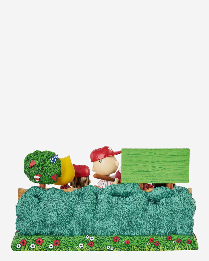 Philadelphia Phillies Peanuts Gang Baseball Field Mini Bobblehead Scene FOCO - FOCO.com
