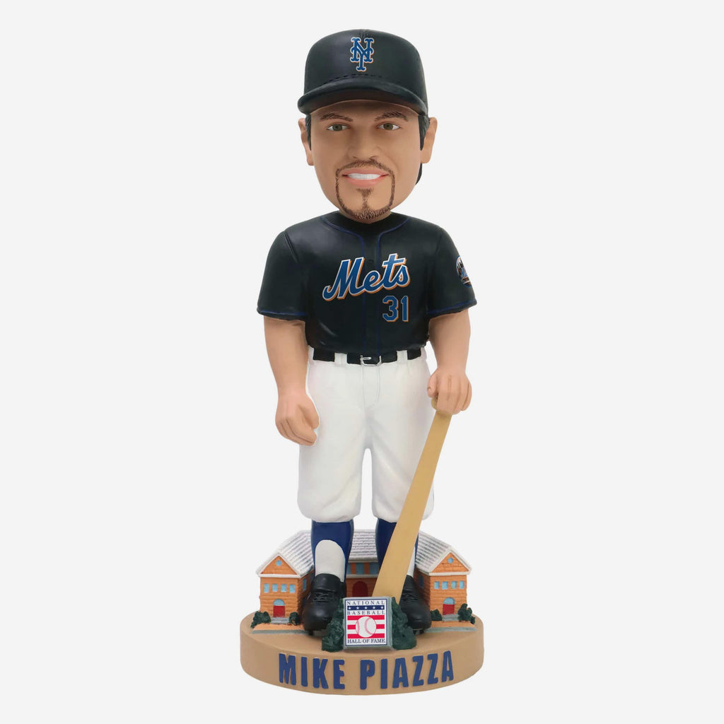 Mike Piazza New York Mets Black Jersey Legends of the Park Hall of Fame Bobblehead FOCO - FOCO.com