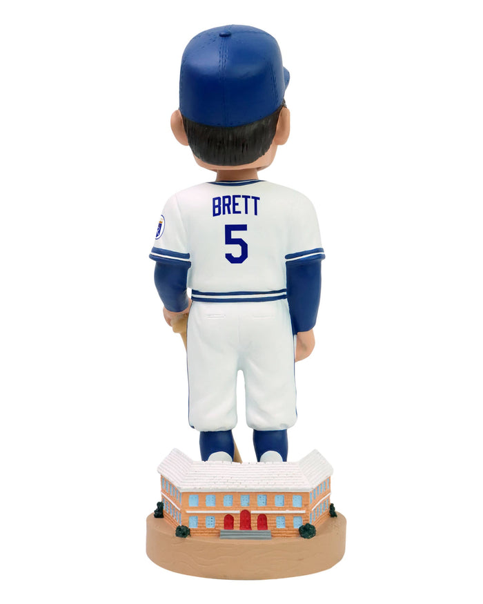 George Brett Kansas City Royals White Jersey Legends of the Park Hall of Fame Bobblehead FOCO - FOCO.com