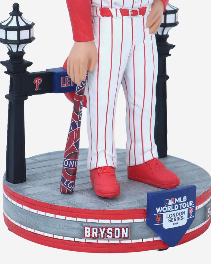 Bryson Stott Philadelphia Phillies 2024 MLB London Series Underground Bat Bobblehead FOCO - FOCO.com