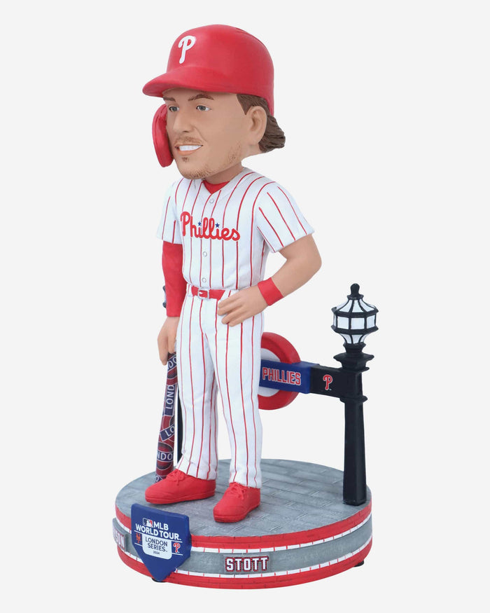 Bryson Stott Philadelphia Phillies 2024 MLB London Series Underground Bat Bobblehead FOCO - FOCO.com