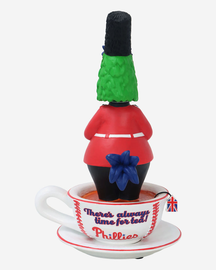 Phillie Phanatic Philadelphia Phillies 2024 MLB London Series Teatime Bobblehead FOCO - FOCO.com