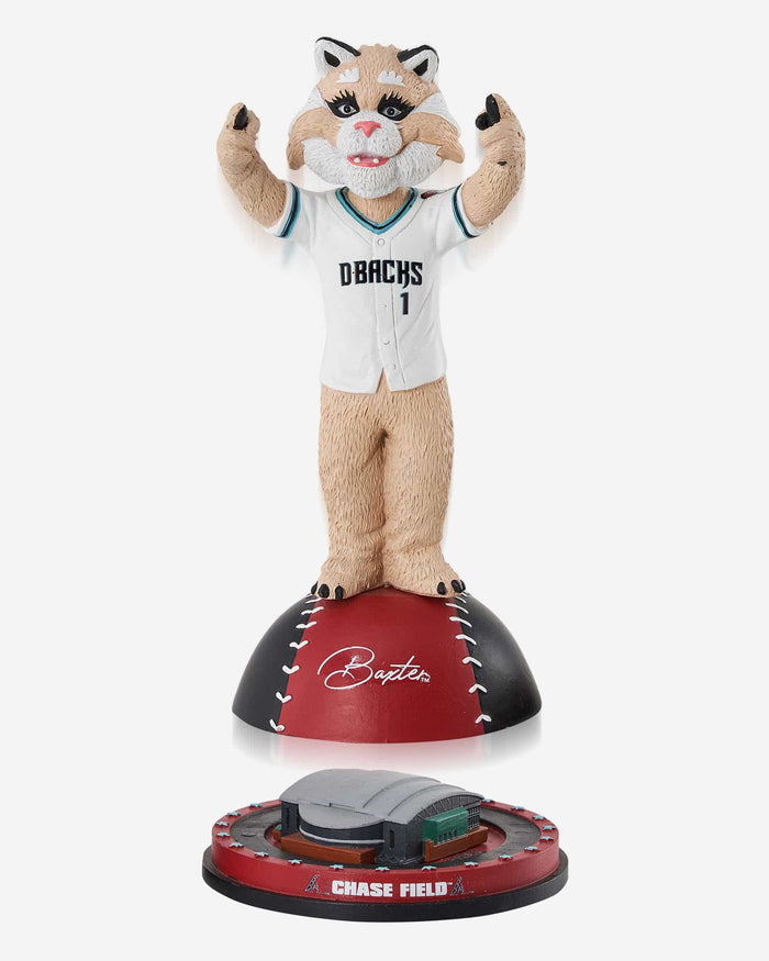 D Baxter the Bobcat Arizona Diamondbacks Magnetic Stadium Base Mascot Bobblehead FOCO - FOCO.com