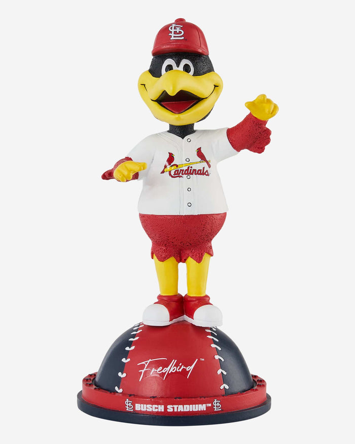 Fredbird St Louis Cardinals Magnetic Stadium Base Mascot Bobblehead FOCO - FOCO.com