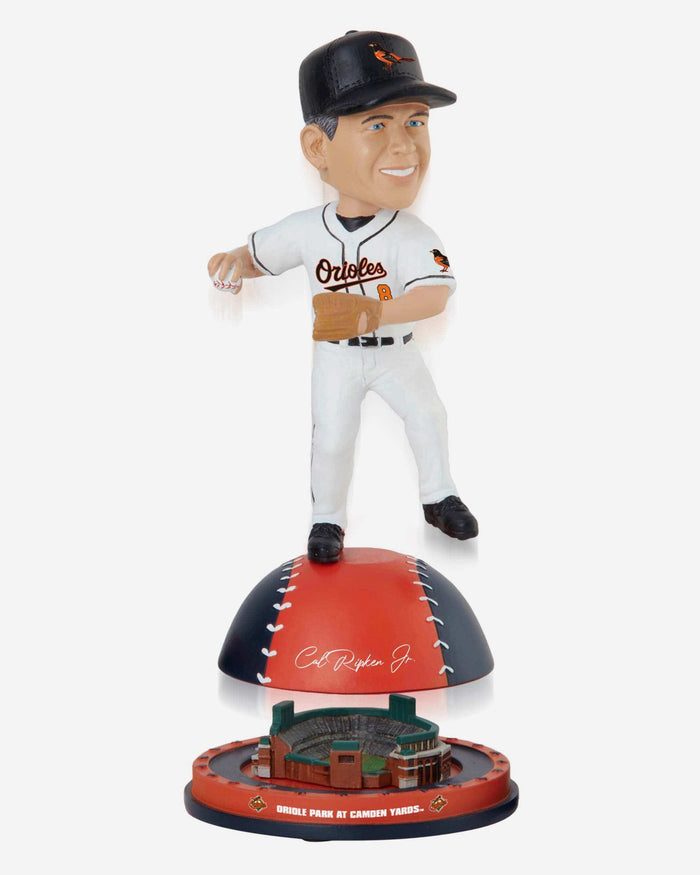 Cal Ripken Jr Baltimore Orioles Magnetic Stadium Base Bobblehead FOCO - FOCO.com