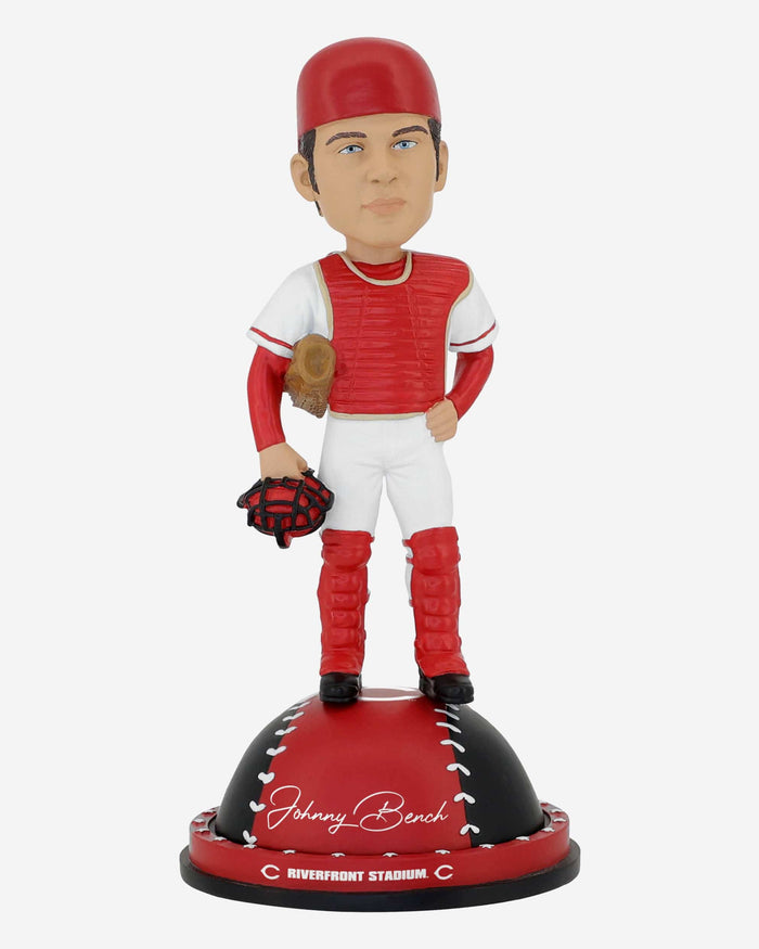 Johnny Bench Cincinnati Reds Magnetic Stadium Base Bobblehead FOCO - FOCO.com