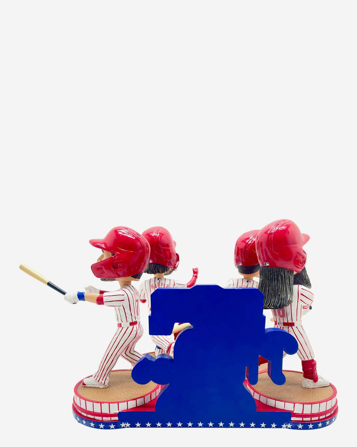 Philadelphia Phillies 2023 NLDS Game 3 Home Run Mini Bobblehead Scene FOCO - FOCO.com