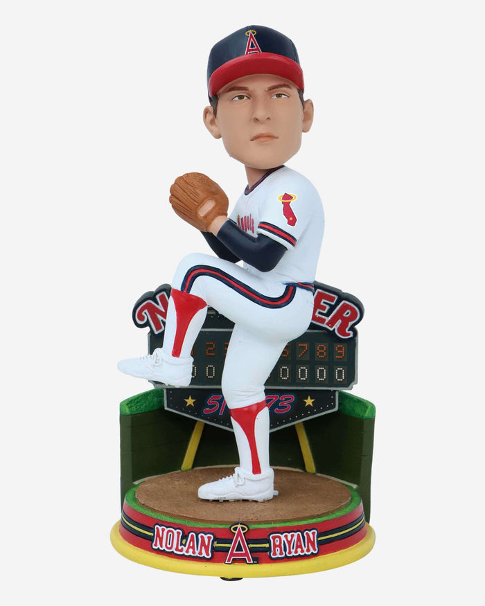Nolan Ryan California Angels 1973 No Hitter Bobblehead FOCO - FOCO.com
