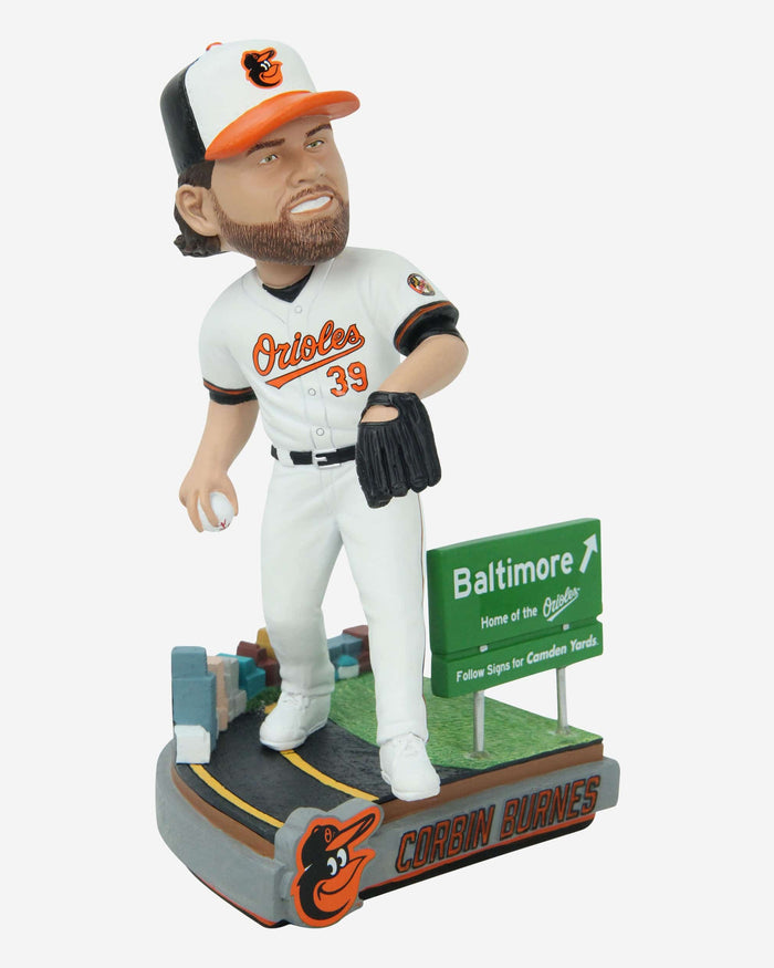 Corbin Burnes Baltimore Orioles Next Stop Bobblehead FOCO - FOCO.com