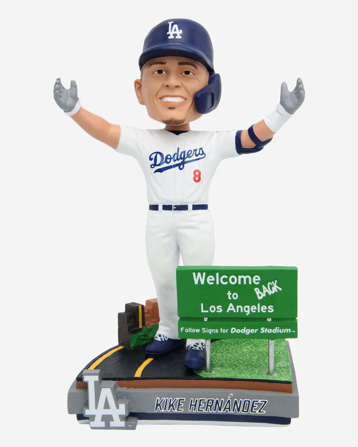 Enrique Hernandez Los Angeles Dodgers Welcome Back Bobblehead FOCO - FOCO.com
