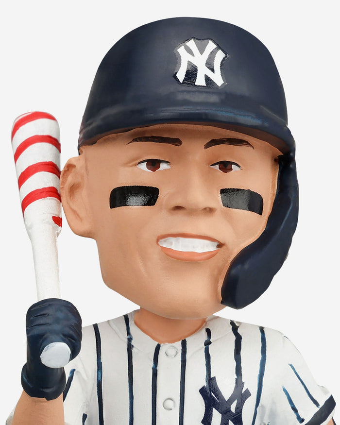 Aaron Judge New York Yankees Christmas Tree Skating Rink Spinner Bobblehead FOCO - FOCO.com