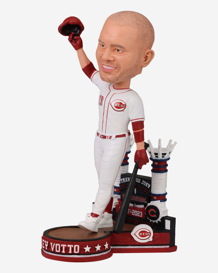 Joey Votto Cincinnati Reds Retirement Bobblehead FOCO - FOCO.com