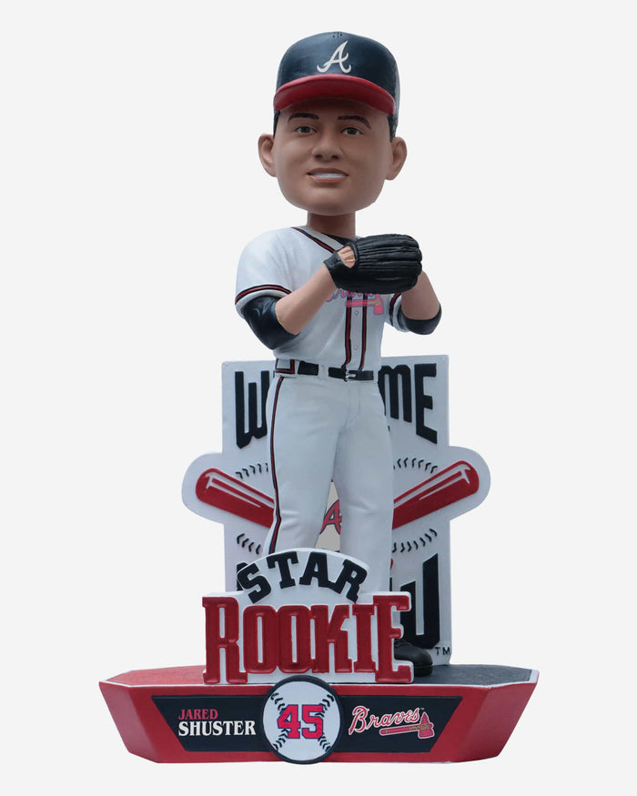 Jared Shuster Atlanta Braves Star Rookie Bobblehead FOCO - FOCO.com