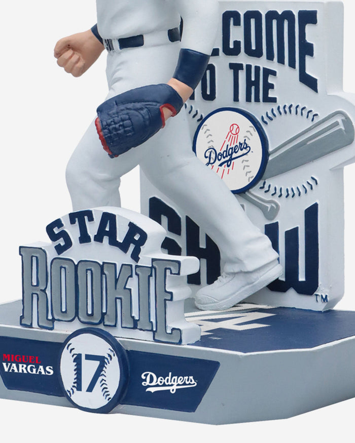 Miguel Vargas Los Angeles Dodgers Star Rookie Bobblehead