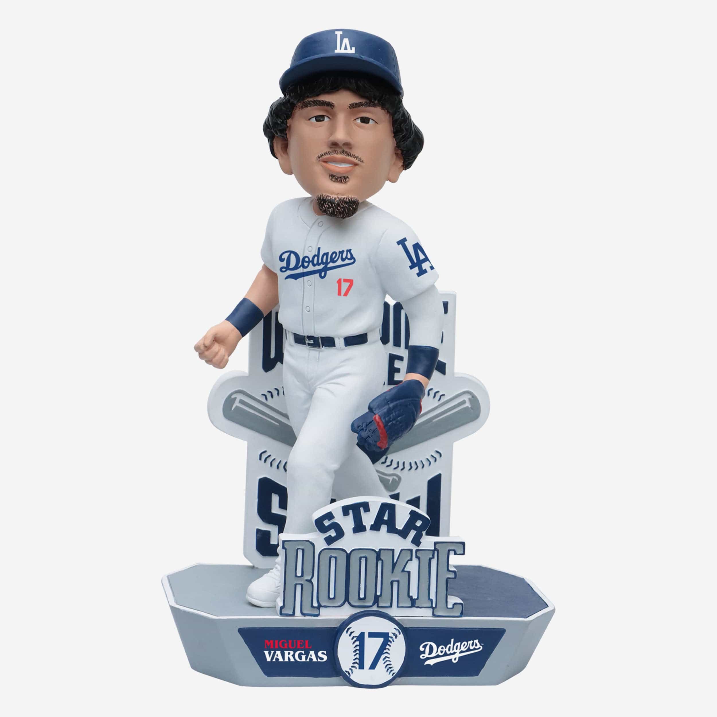 Miguel Vargas Los Angeles Dodgers Star Rookie Bobblehead Officially Licensed by MLB