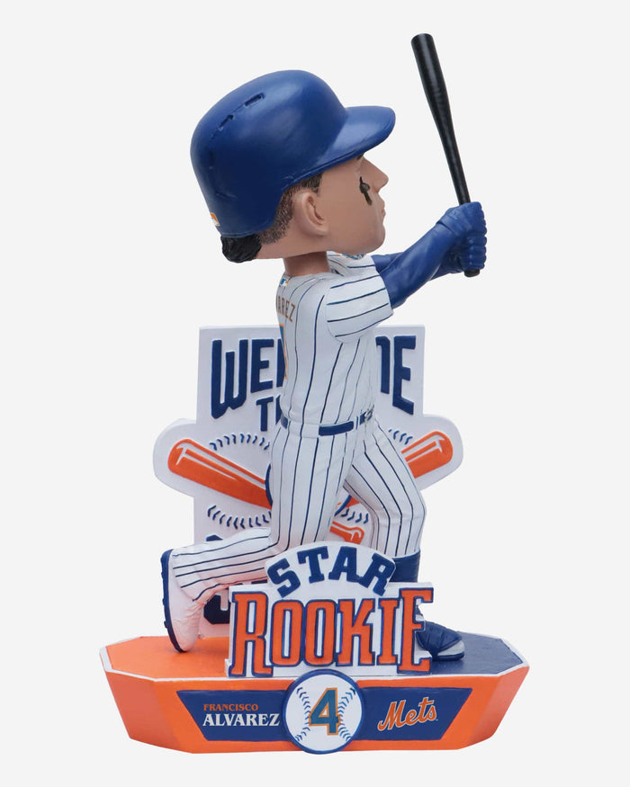 Francisco Alvarez New York Mets Star Rookie Bobblehead FOCO - FOCO.com