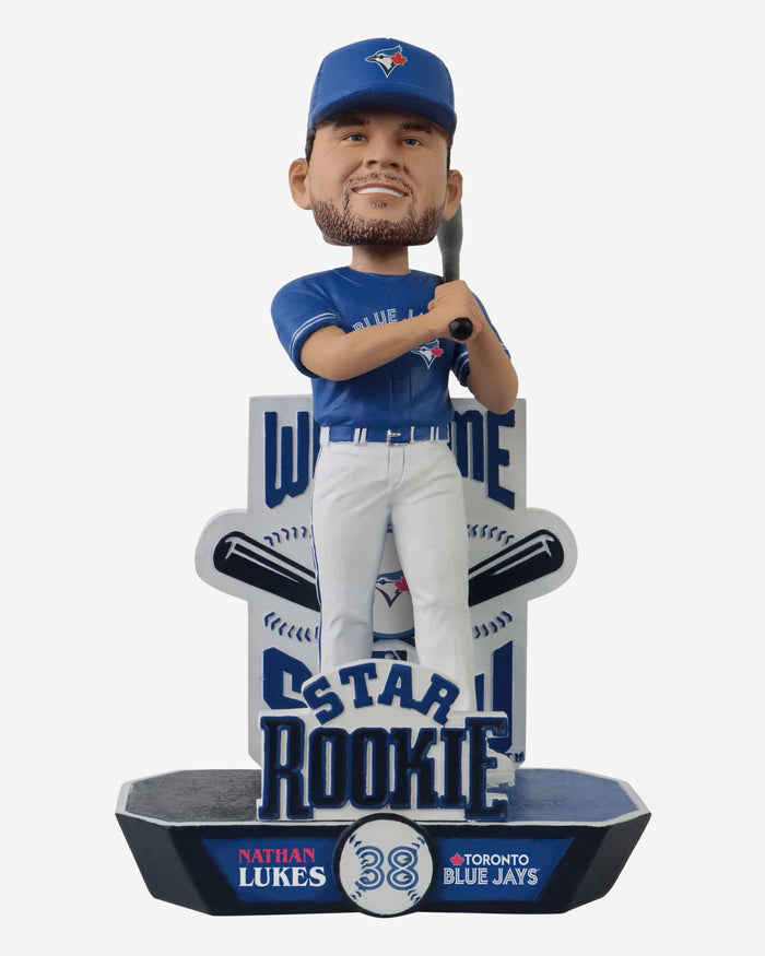 Nathan Lukes Toronto Blue Jays Star Rookie Bobblehead FOCO - FOCO.com