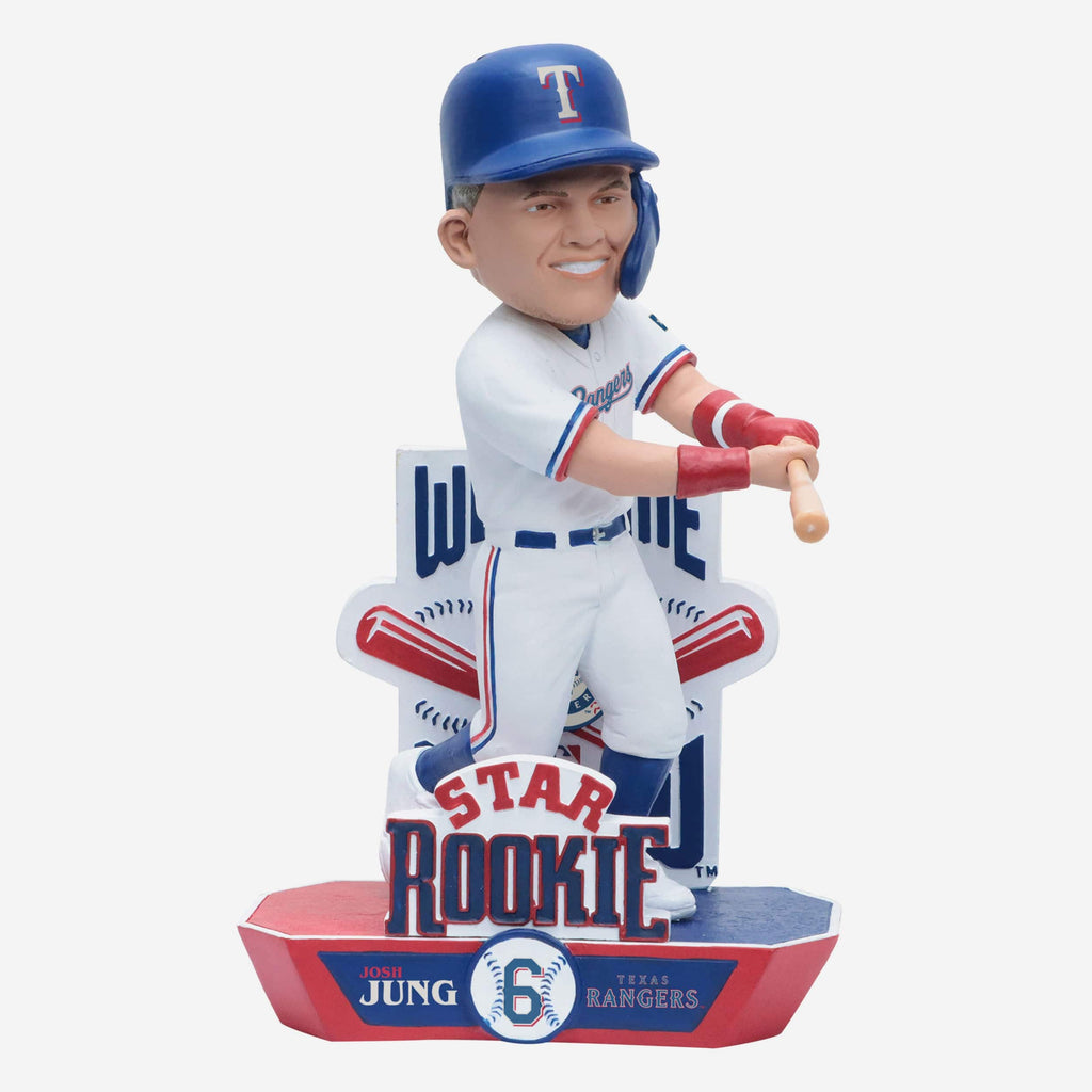 Josh Jung Texas Rangers Star Rookie Bobblehead FOCO - FOCO.com