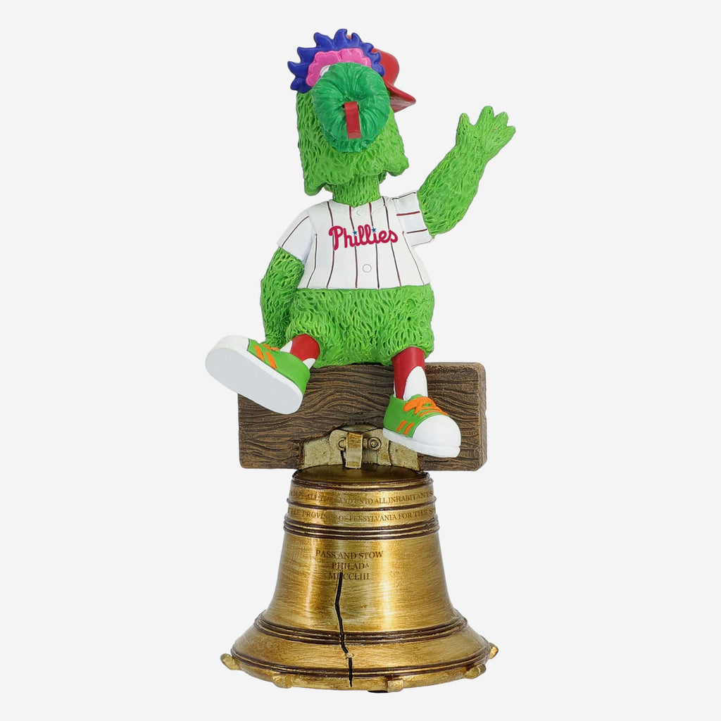 Phillie Phanatic Philadelphia Phillies Ring the Bell Base Mascot Bobblehead FOCO - FOCO.com
