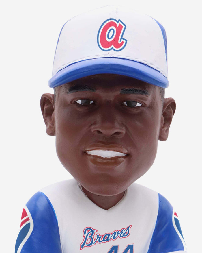 Hank Aaron Atlanta Braves Career Stat Bobblehead FOCO - FOCO.com