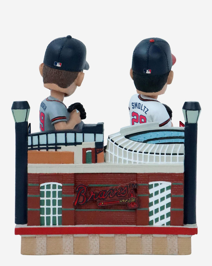 John Smoltz & Spencer Strider Atlanta Braves Then and Now Bobblehead FOCO - FOCO.com