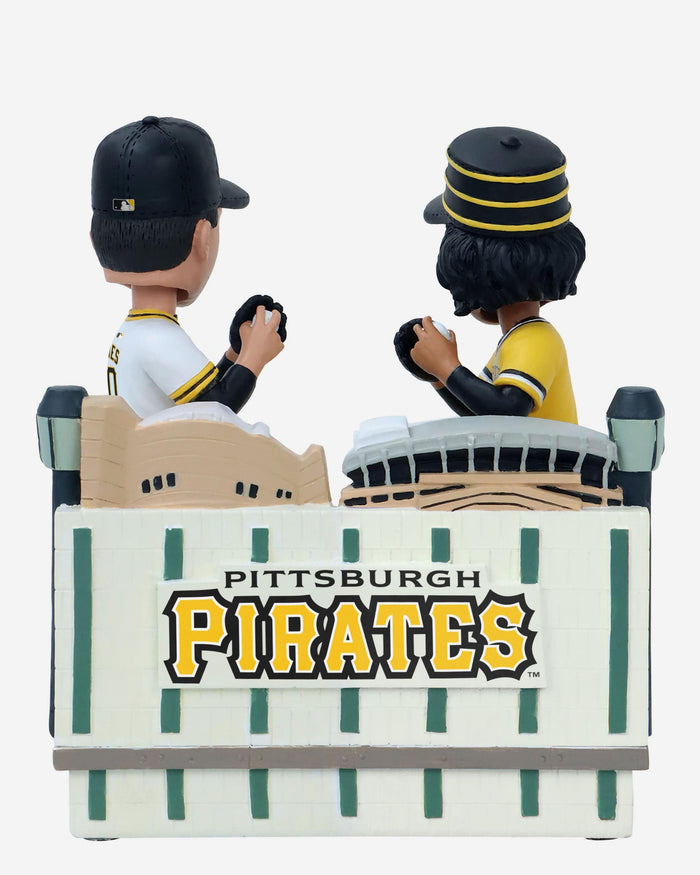 John Candelaria & Paul Skenes Pittsburgh Pirates Then and Now Bobblehead FOCO - FOCO.com