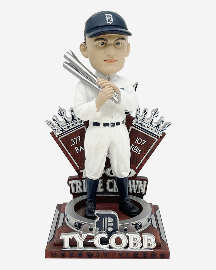 Ty Cobb Detroit Tigers 1909 Triple Crown Bobblehead FOCO - FOCO.com