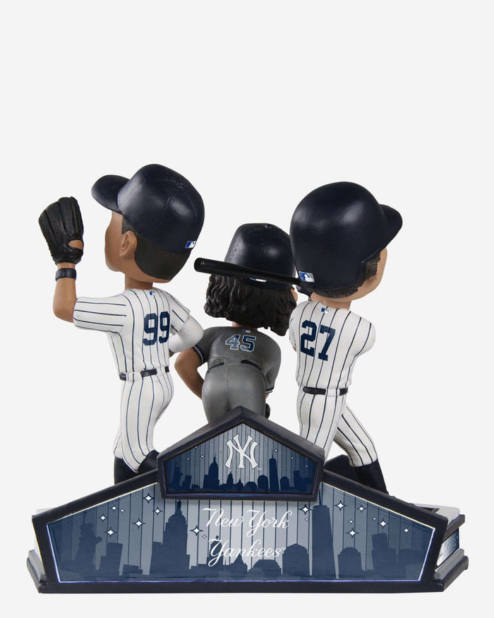 Gerrit Cole & Giancarlo Stanton & Aaron Judge New York Yankees Triple Bobblehead FOCO - FOCO.com