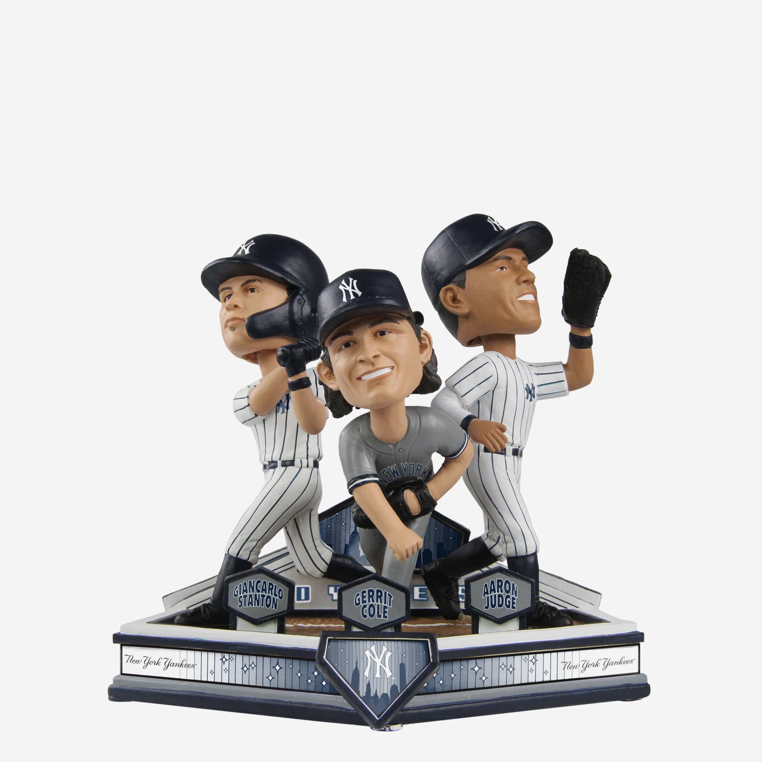 Mens MLB Team Apparel New York Yankees GERRIT COLE Baseball Shirt NAVY