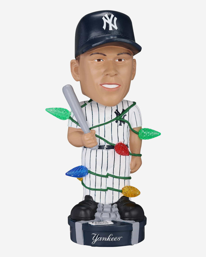 Aaron Judge New York Yankees Holiday Lights Bobblehead FOCO - FOCO.com